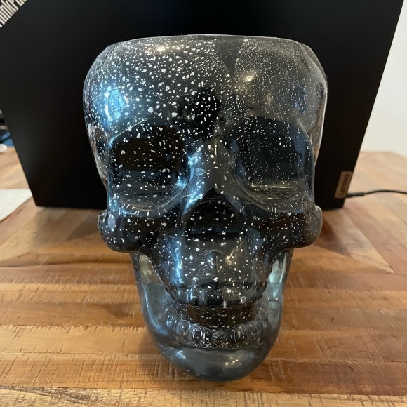GLASS SKULL HEAD - Picture 1 of 4